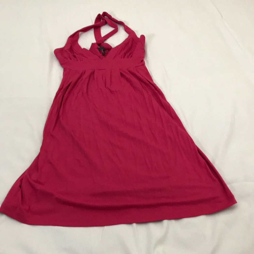Hot Pink Strappy Dress Forever 21 Small